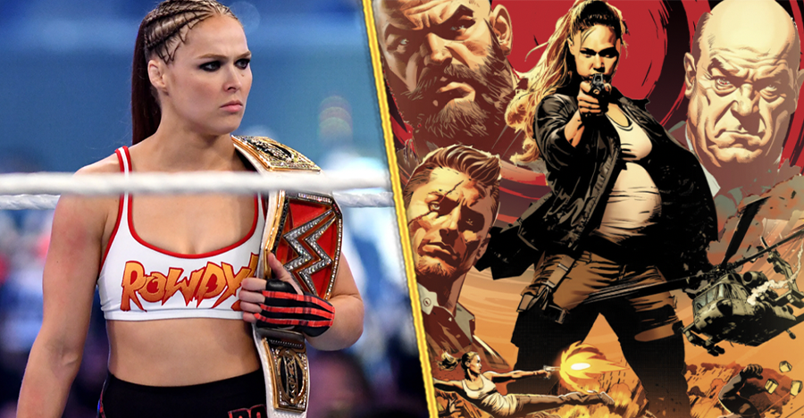 ronda rousey comic graphic novel wwe